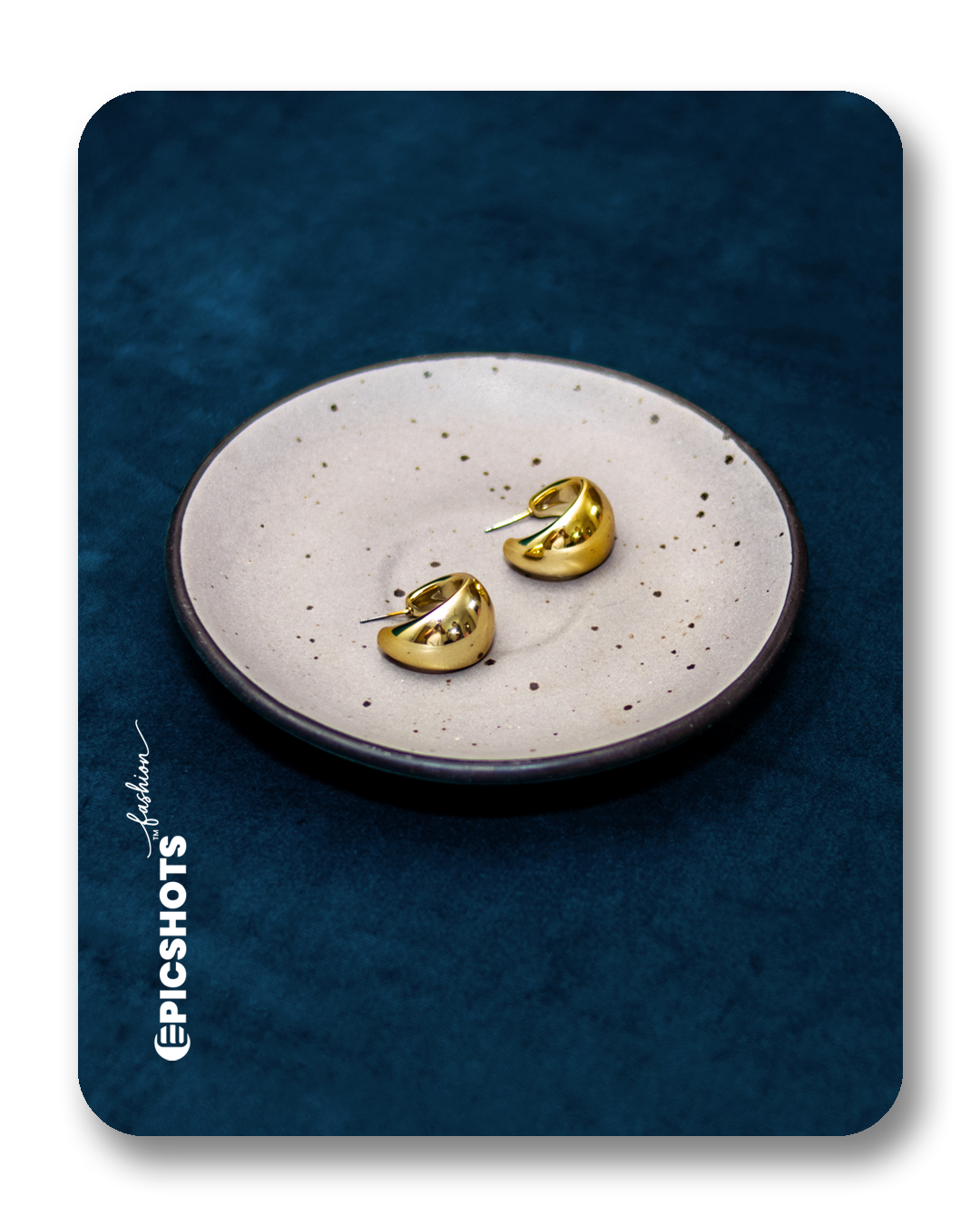 Classic Gold-Tone Hoop Earrings